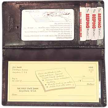 Checkbook Cover