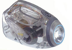 Translucent Clear Flashlight