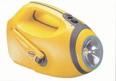 opaque Yellow Flashlight