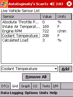Live Data Grid