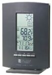 BAR888 Cable Free Weatehr Forecaster with clock