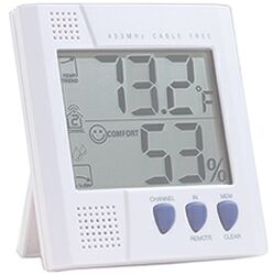 EMR963hg cable free thermo-hygrometer