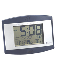 Innovationhouse Com Oregon Scientific Jumbo Exactset Clock With Weather Forecaster Model Jmr838wfa