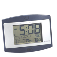 Jumbo ExactSet Clock with Weather Forecaster