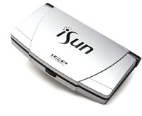 Isun solar charger - open